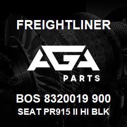 BOS 8320019 900 Freightliner SEAT PR915 II HI BLK UL R&L ARM PSWVL | AGA Parts