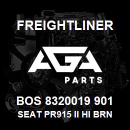 BOS 8320019 901 Freightliner SEAT PR915 II HI BRN UL R&L ARM PSWVL | AGA Parts