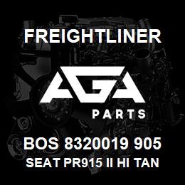 BOS 8320019 905 Freightliner SEAT PR915 II HI TAN UL R&L ARM PSWVL | AGA Parts