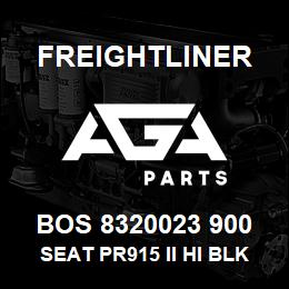 BOS 8320023 900 Freightliner SEAT PR915 II HI BLK UL R&L ARM BEL PSWV | AGA Parts