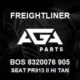 BOS 8320076 905 Freightliner SEAT PR915 II HI TAN UL BELLOWS ADJ DMPR | AGA Parts