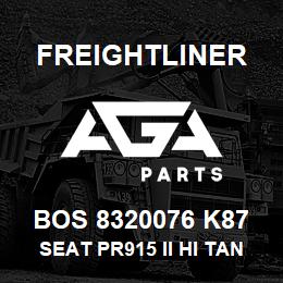 BOS 8320076 K87 Freightliner SEAT PR915 II HI TAN TITAN BEL ADJ DMPR | AGA Parts