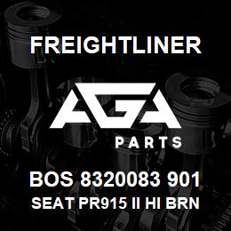 BOS 8320083 901 Freightliner SEAT PR915 II HI BRN UL R&L ARM BEL DSWV | AGA Parts