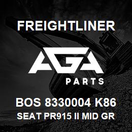 BOS 8330004 K86 Freightliner SEAT PR915 II MID GRY TITAN BELLOWS | AGA Parts