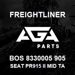 BOS 8330005 905 Freightliner SEAT PR915 II MID TAN UL R&L ARM BELLOWS | AGA Parts