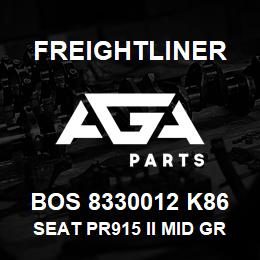 BOS 8330012 K86 Freightliner SEAT PR915 II MID GRY TITAN DSWVL | AGA Parts