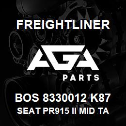 BOS 8330012 K87 Freightliner SEAT PR915 II MID TAN TITAN DSWVL | AGA Parts