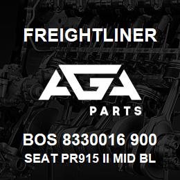 BOS 8330016 900 Freightliner SEAT PR915 II MID BLK UL BELLOWS DSWVL | AGA Parts