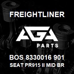 BOS 8330016 901 Freightliner SEAT PR915 II MID BRN UL BELLOWS DSWVL | AGA Parts