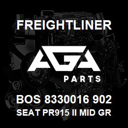 BOS 8330016 902 Freightliner SEAT PR915 II MID GRY UL BELLOWS DSWVL | AGA Parts