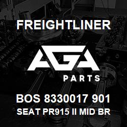 BOS 8330017 901 Freightliner SEAT PR915 II MID BRN UL R&L ARM BEL DSW | AGA Parts