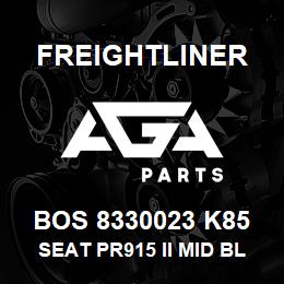 BOS 8330023 K85 Freightliner SEAT PR915 II MID BLK TITAN R&L ARM BEL | AGA Parts