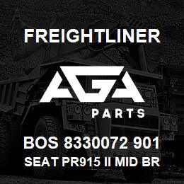 BOS 8330072 901 Freightliner SEAT PR915 II MID BRN UL ADJ DAMPER | AGA Parts