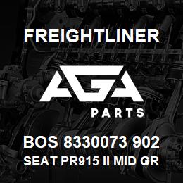 BOS 8330073 902 Freightliner SEAT PR915 II MID GRY UL R&L ARM ADJ DMP | AGA Parts