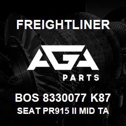 BOS 8330077 K87 Freightliner SEAT PR915 II MID TAN TITAN R&L ARM BEL | AGA Parts