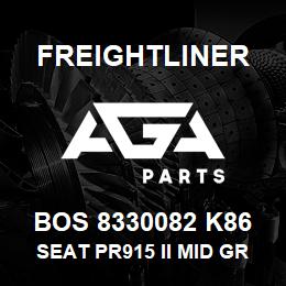 BOS 8330082 K86 Freightliner SEAT PR915 II MID GRY TITAN BEL DSWV ADJ | AGA Parts