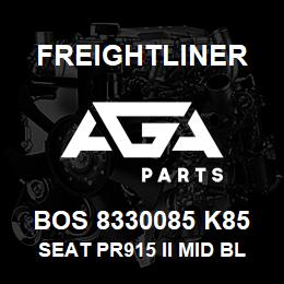 BOS 8330085 K85 Freightliner SEAT PR915 II MID BLK TITAN R&L ARM PSWV | AGA Parts