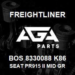 BOS 8330088 K86 Freightliner SEAT PR915 II MID GRY TITAN BEL PSWV ADJ | AGA Parts