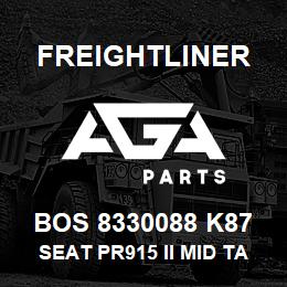 BOS 8330088 K87 Freightliner SEAT PR915 II MID TAN TITAN BEL PSWV ADJ | AGA Parts