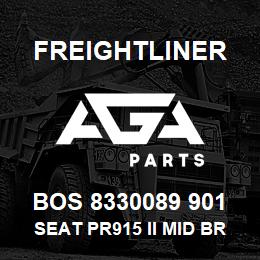 BOS 8330089 901 Freightliner SEAT PR915 II MID BRN UL R&L ARM BEL PSW | AGA Parts