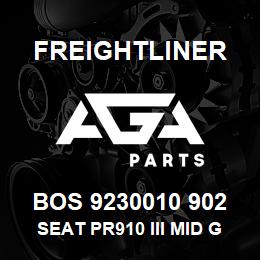 BOS 9230010 902 Freightliner SEAT PR910 III MID GRY UL DSC | AGA Parts