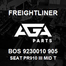 BOS 9230010 905 Freightliner SEAT PR910 III MID TAN UL DSC | AGA Parts