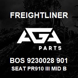 BOS 9230028 901 Freightliner SEAT PR910 III MID BRN UL DSC DSWVL | AGA Parts