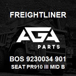 BOS 9230034 901 Freightliner SEAT PR910 III MID BRN UL DSC PSWVL | AGA Parts