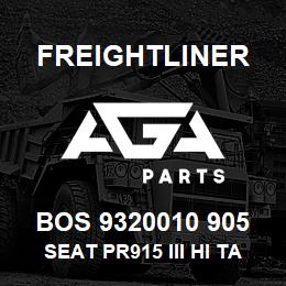 BOS 9320010 905 Freightliner SEAT PR915 III HI TAN UL BEL DUAL DMPRS | AGA Parts