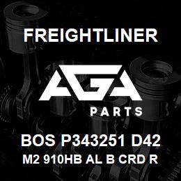 BOS P343251 D42 Freightliner M2 910HB AL B CRD R | AGA Parts