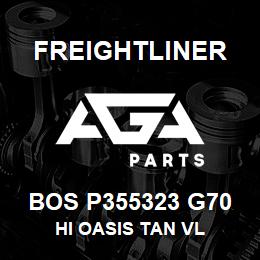 BOS P355323 G70 Freightliner HI OASIS TAN VL | AGA Parts