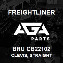 BRU CB22102 Freightliner CLEVIS, STRAIGHT | AGA Parts