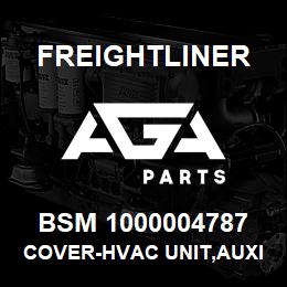 BSM 1000004787 Freightliner COVER-HVAC UNIT,AUXILIARY-CASE-TOP,HEATE | AGA Parts