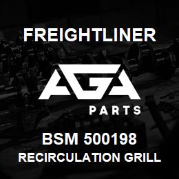 BSM 500198 Freightliner RECIRCULATION GRILL | AGA Parts