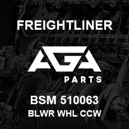 BSM 510063 Freightliner BLWR WHL CCW | AGA Parts