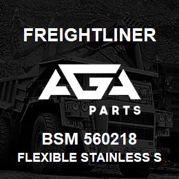 BSM 560218 Freightliner FLEXIBLE STAINLESS STEEL EXHAUST | AGA Parts