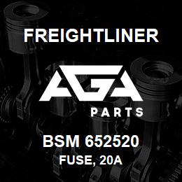 BSM 652520 Freightliner FUSE, 20A | AGA Parts