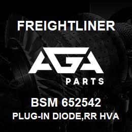 BSM 652542 Freightliner PLUG-IN DIODE,RR HVAC | AGA Parts