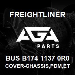 BUS B174 1137 0R0 Freightliner COVER-CHASSIS,PDM,ETCHED | AGA Parts