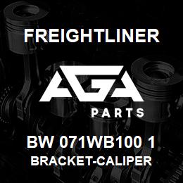 BW 071WB100 1 Freightliner BRACKET-CALIPER | AGA Parts