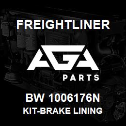 BW 1006176N Freightliner KIT-BRAKE LINING | AGA Parts