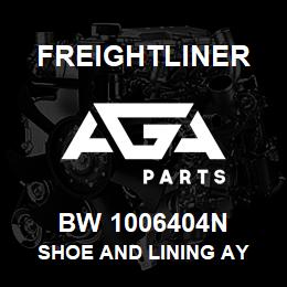 BW 1006404N Freightliner SHOE AND LINING AY | AGA Parts