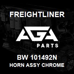 BW 101492N Freightliner HORN ASSY CHROME | AGA Parts