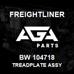 BW 104718 Freightliner TREADPLATE ASSY | AGA Parts