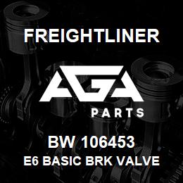 BW 106453 Freightliner E6 BASIC BRK VALVE | AGA Parts