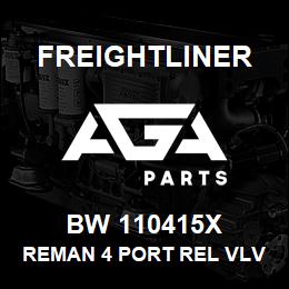 BW 110415X Freightliner REMAN 4 PORT REL VLV | AGA Parts