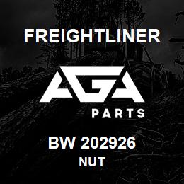 BW 202926 Freightliner NUT | AGA Parts