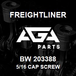 BW 203388 Freightliner 5/16 CAP SCREW | AGA Parts