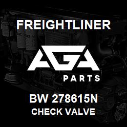 BW 278615N Freightliner CHECK VALVE | AGA Parts