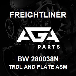 BW 280038N Freightliner TRDL AND PLATE ASM | AGA Parts